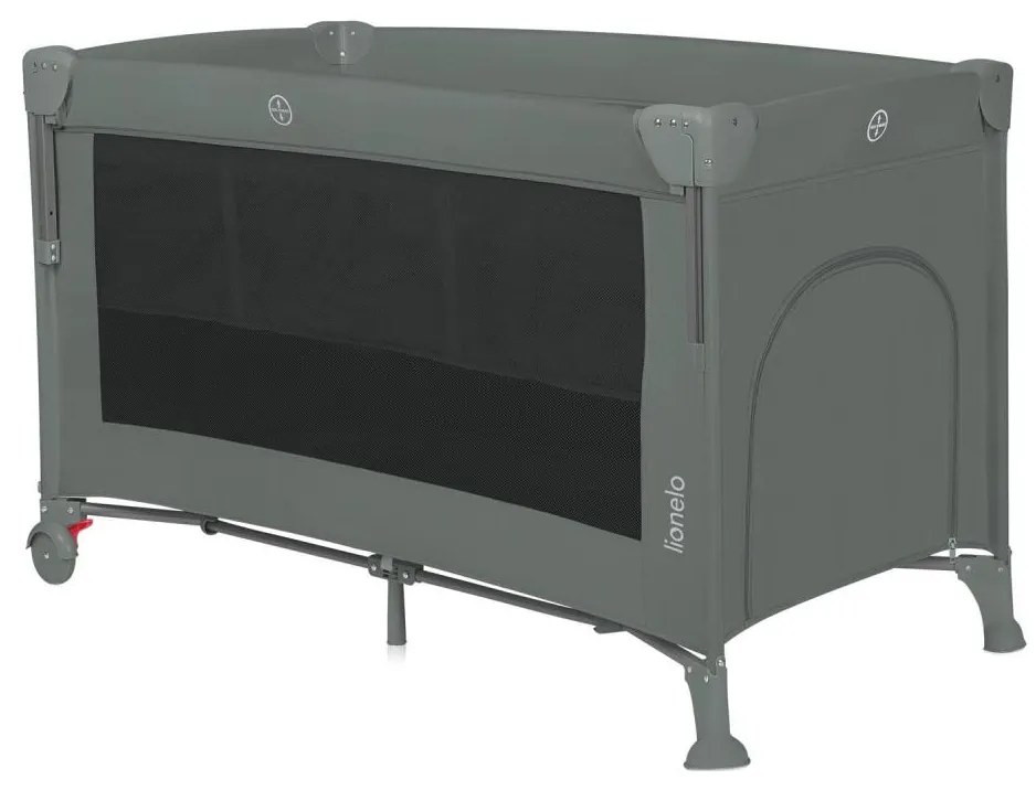 Lionelo - Преносима бебешка кошара 3 в 1 ELLEN Зелен шалфей