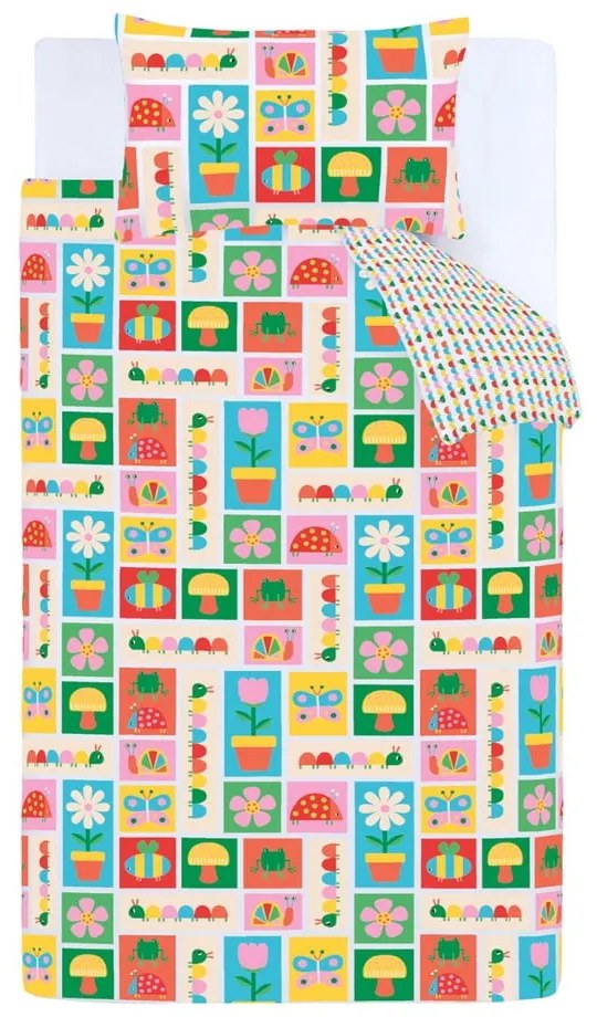 Детско спално бельо за детско креватче 120x150 cm Curious Caterpillar – Catherine Lansfield