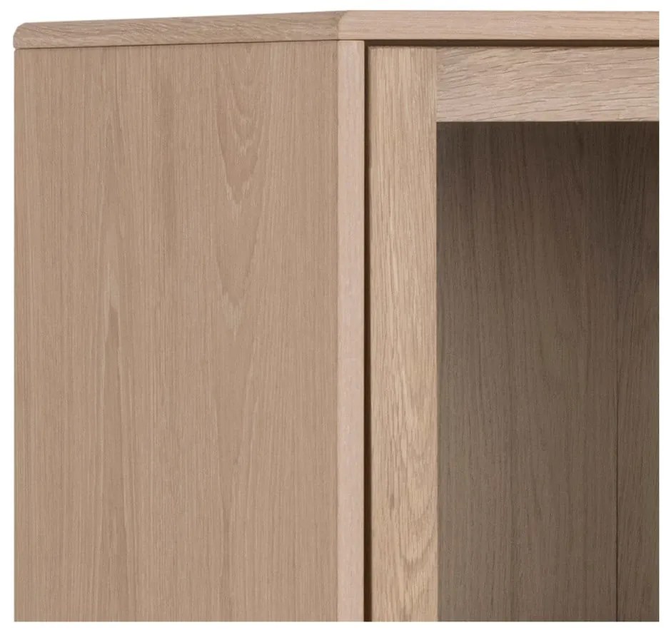 Витрина в дъбов декор 80x145 cm Aston - Actona