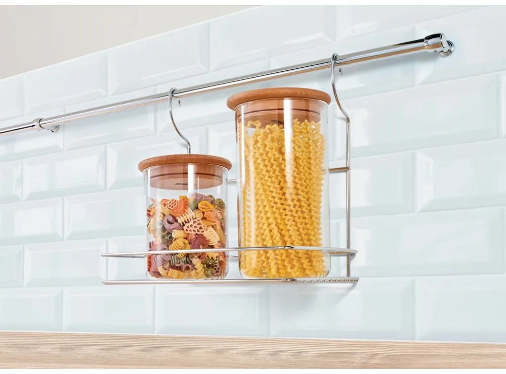 Висящ допълнителен рафт от хромирана стомана Lonardo – Metaltex