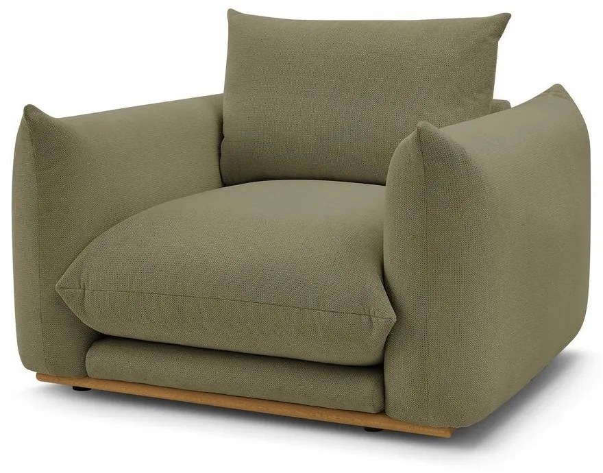 Светлозелено кресло Ernest – Bobochic Paris