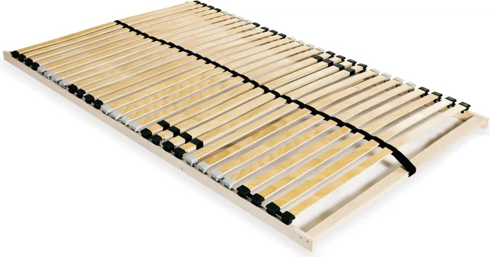 246447 vidaXL Подматрачна рамка с 28 ламела, 7 зони, 120x200 см