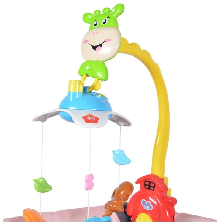 Moni - Музикална въртележка с прожектор Fawn - 35601