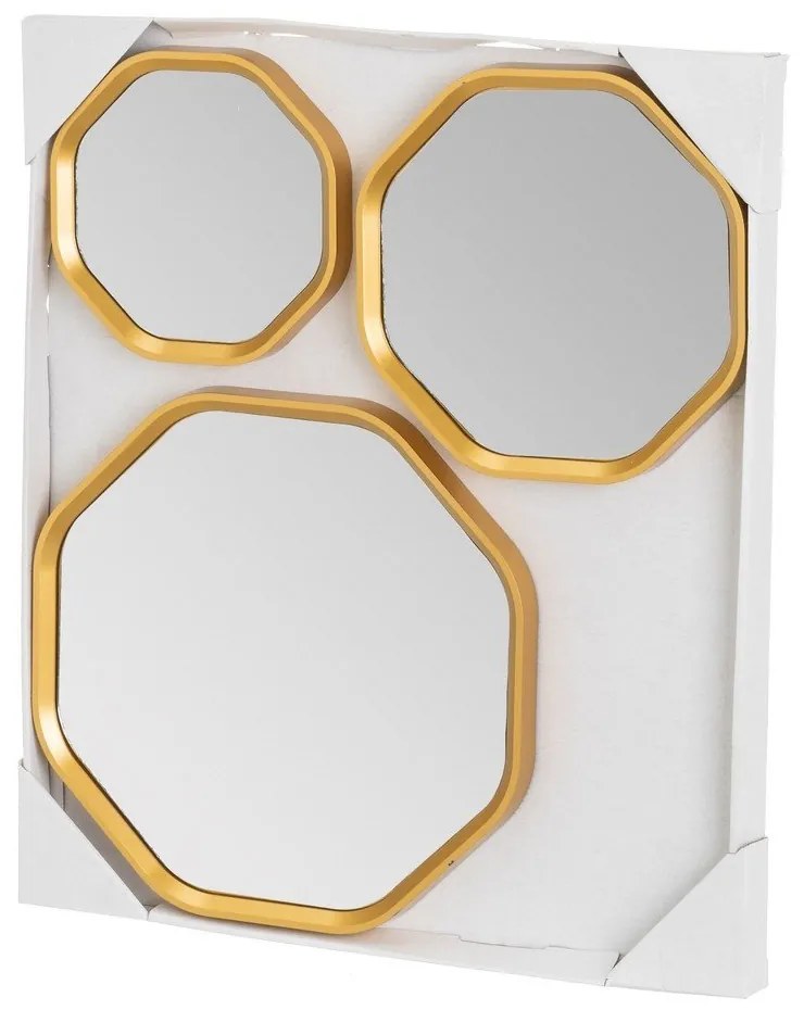 Стенни огледала в комплект от 3 бр. – Casa Selección