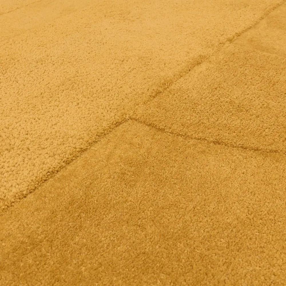 Килим в цвят жълта охра 200x290 cm Tova – Asiatic Carpets