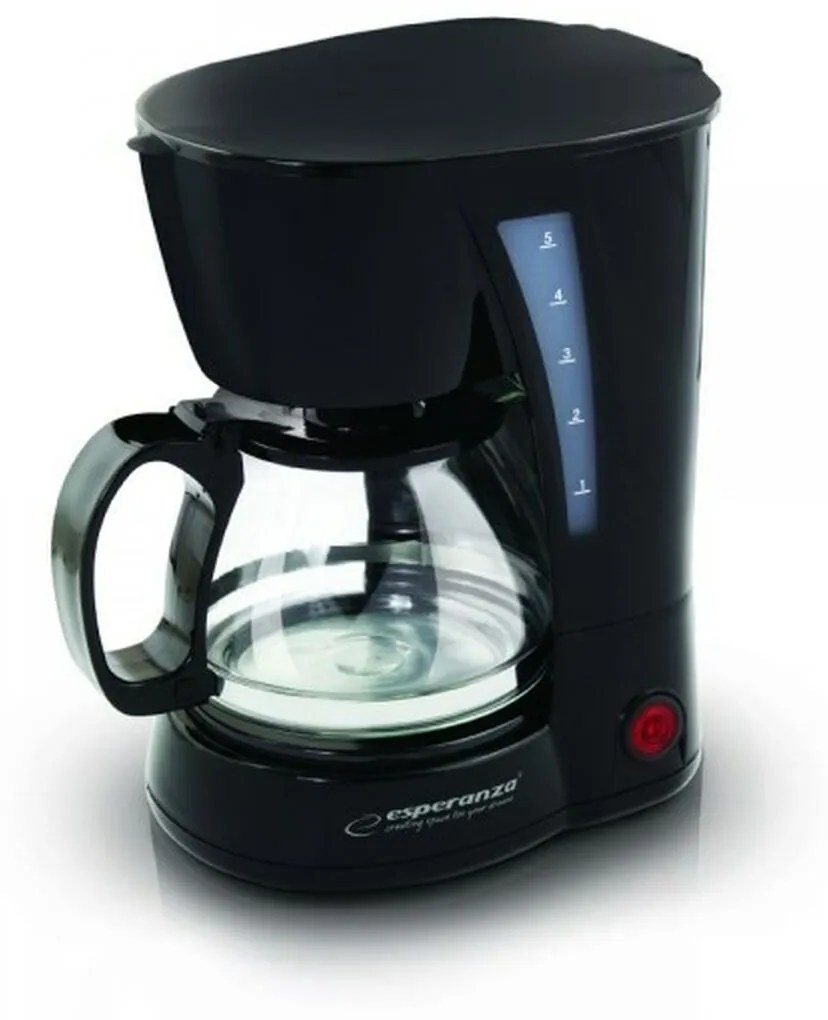 Електрическа кафемашина Esperanza EKC006 Черен 650 W 0,6 L