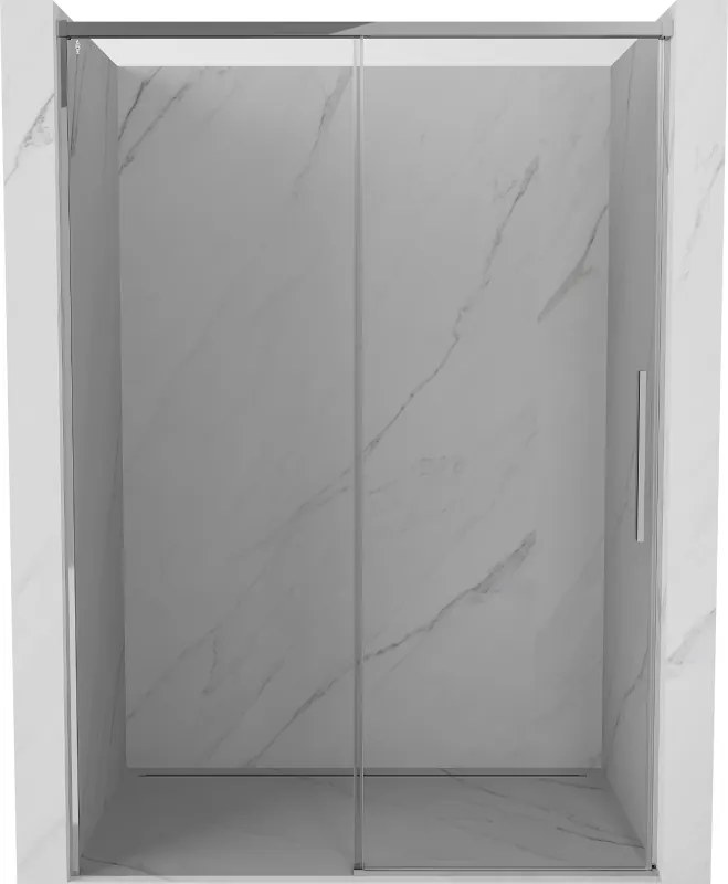 Mexen Rox плъзгащи се душ врати 150 см, прозрачни, хром - 8C2-150-000-01-00