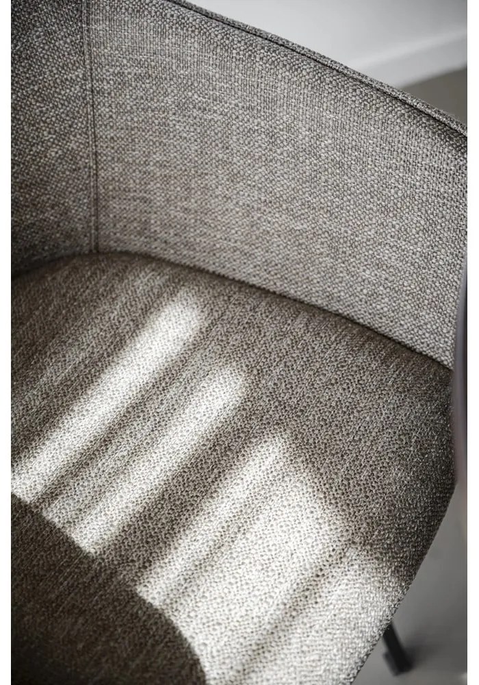 Бежови тапицирани трапезни столове в комплект 2 бр. Alison – Rowico