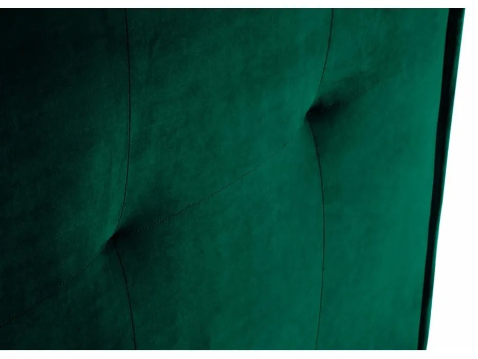 Тъмнозелена табла за легло 180x120 cm Monica – Milo Casa