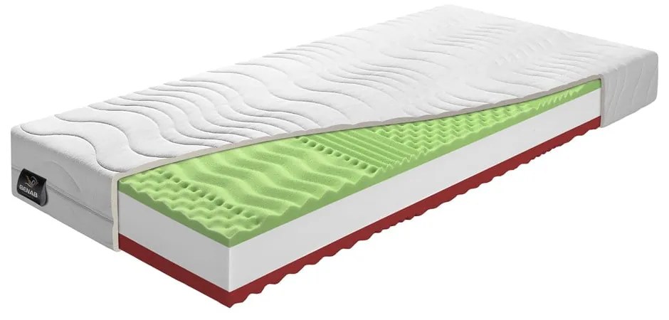 Твърд/средно твърд матрак с пяна с две лица 90x200 cm Pure Support – BENAB