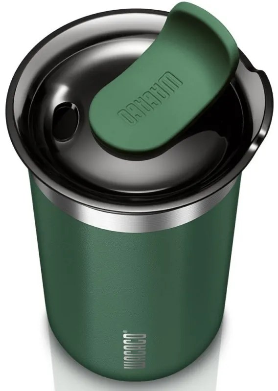 Термо чаша Wacaco Octaroma Lungo Pomona Green, 300ml, Вакуумно изолирана, Двойни стени, Без BPA, Зелен