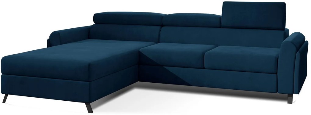 Ъглов диван Marietta-Mple Dark-Left