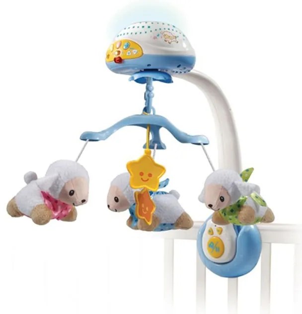 Музикална въртележка VTech с агънца