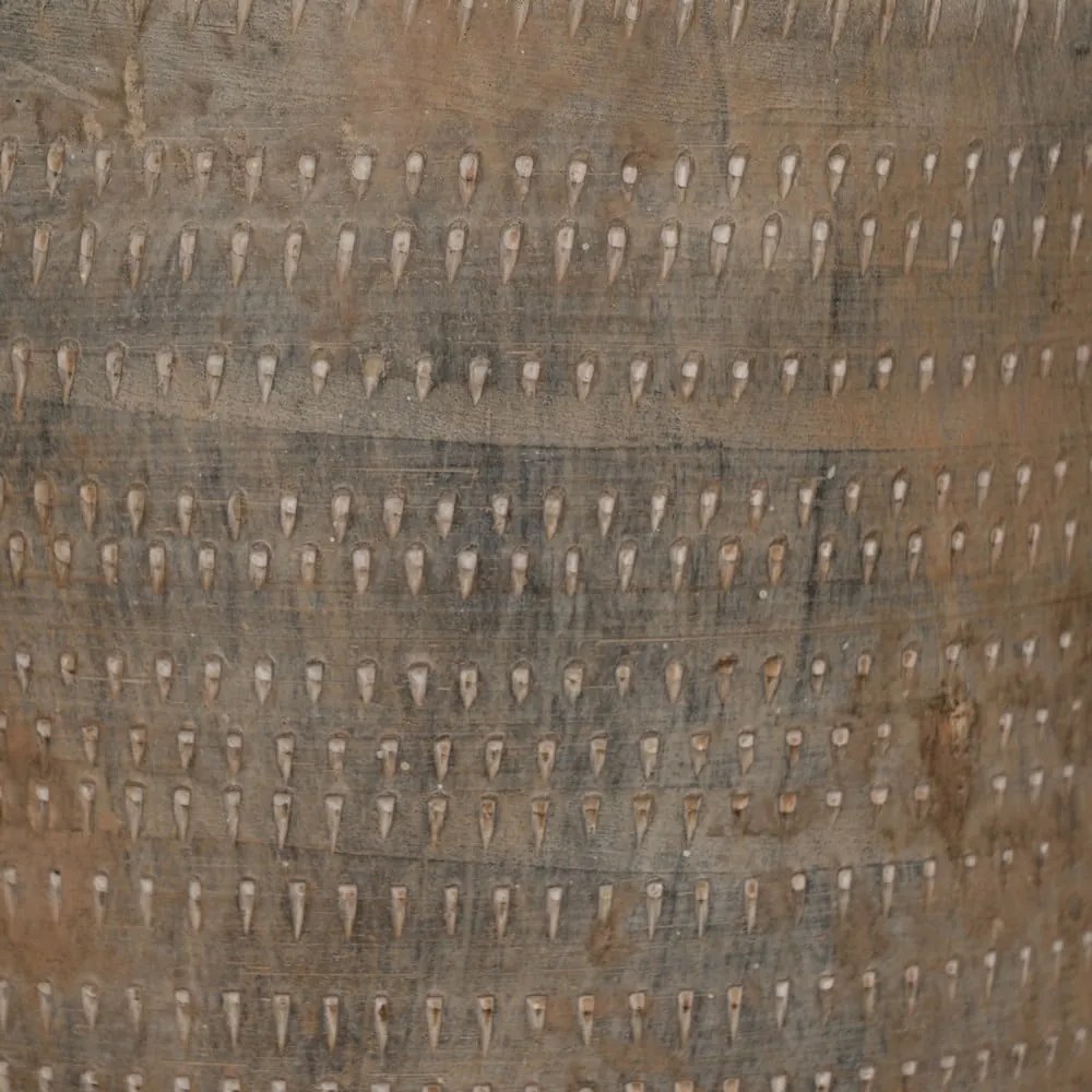 Кафява керамична висока ваза (височина 49 cm) Antigo – Ixia