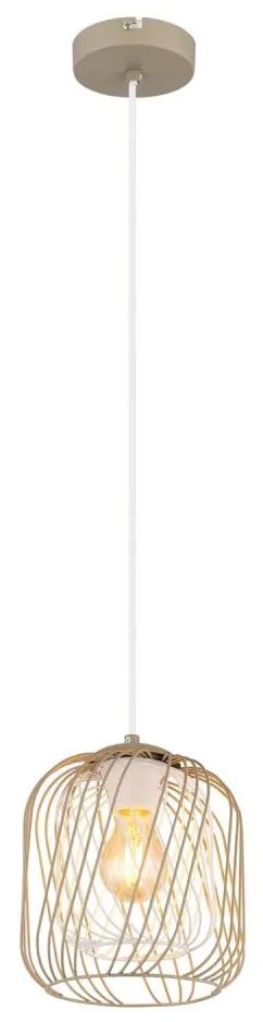 Globo 15965H - Полилей с кабел DICHTI 1xE27/40W/230V Ø 18 см