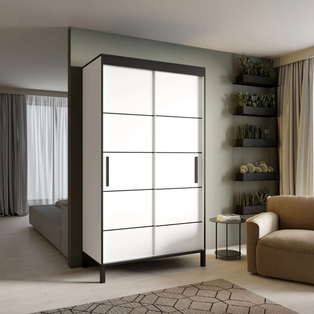 Гардероб Curt плъзгане-Leuko-Mauro