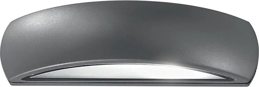 Ideal Lux - Стенна лампа 1xE27/60W/230V антрацит IP54