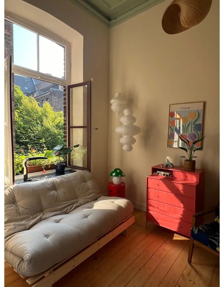 Тъмносин разтегателен диван 160 cm Roots - Karup Design