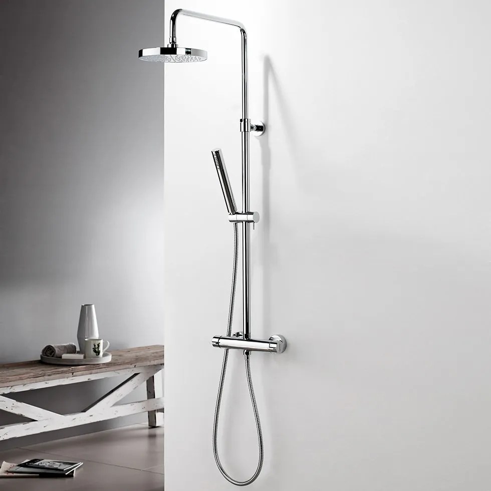 Душ колона Eurorama Slim-Хром