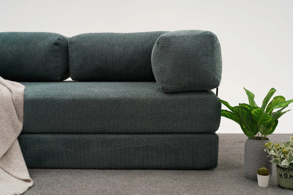 Троен диван Comfort, цвят Зелен