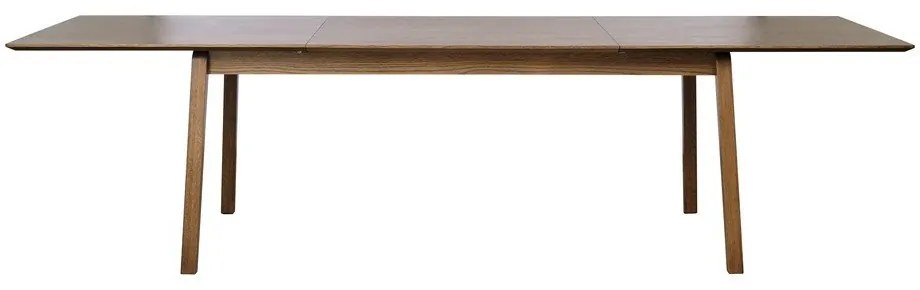 Сгъваема маса за хранене с дъбов плот 95x190 cm Baro - Unique Furniture