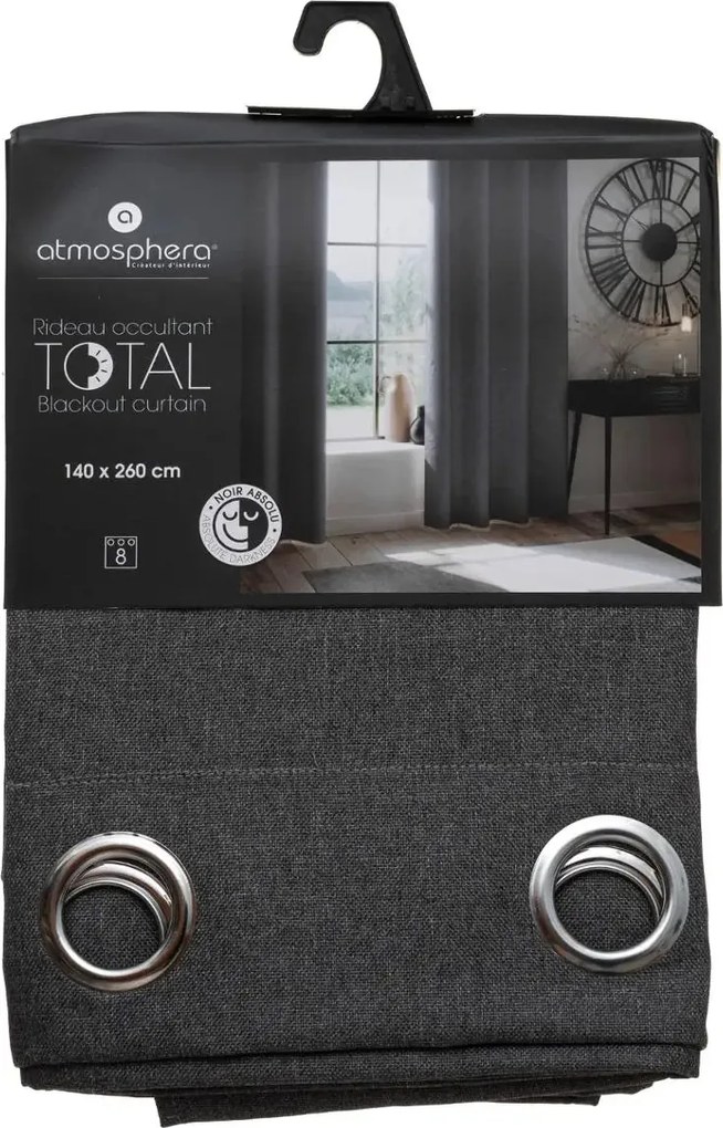 Блекаут завеса atmosphera Lua, 140x260 cm - Бежов