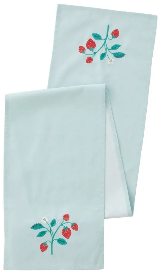 Памучна покривка за маса 32x220 cm Strawberry Garden - Catherine Lansfield