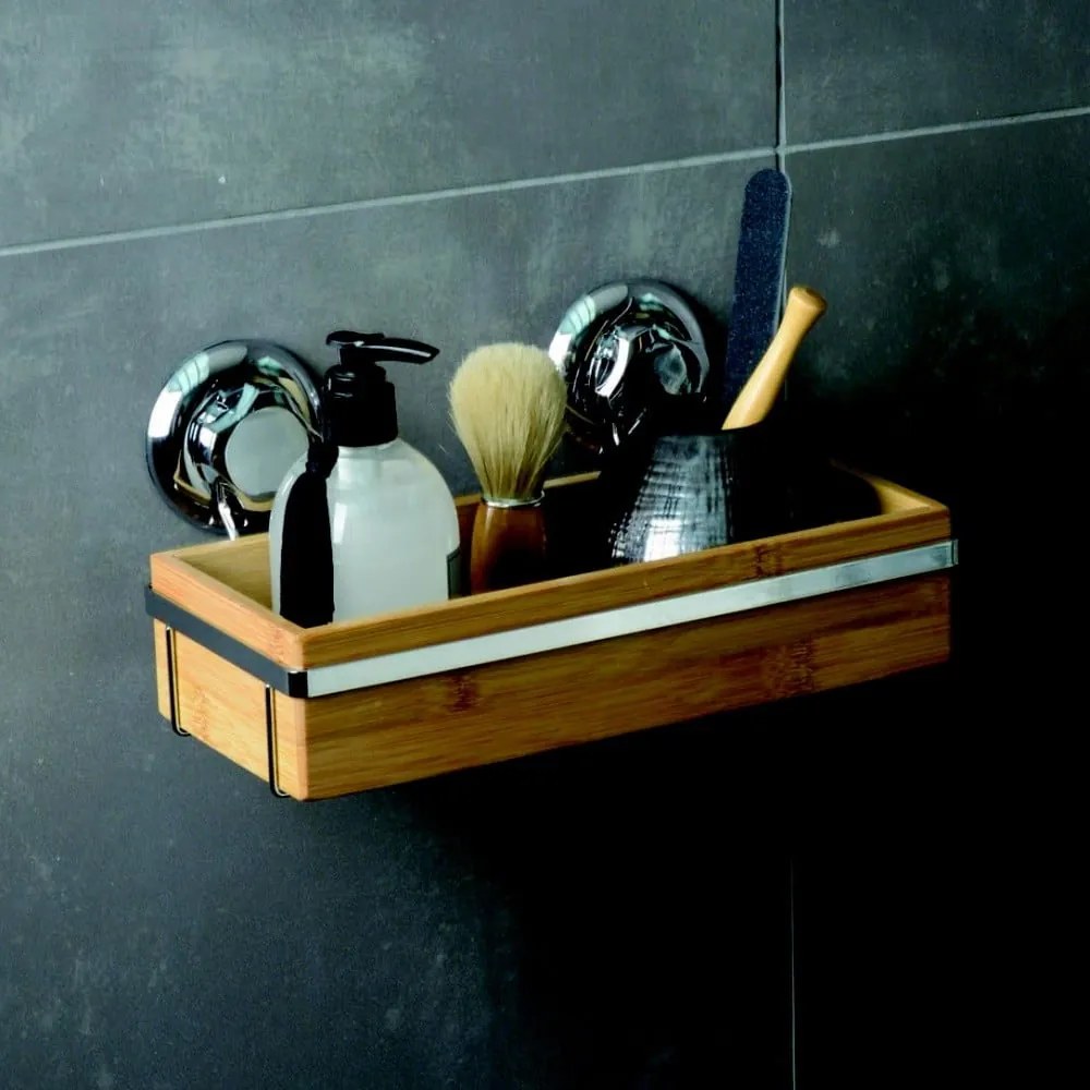 Бамбуков държач за аксесоари за баня Spa - Compactor