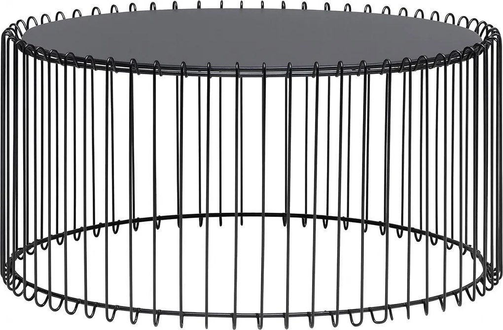 Кафе-маса Temporal Round-Черно