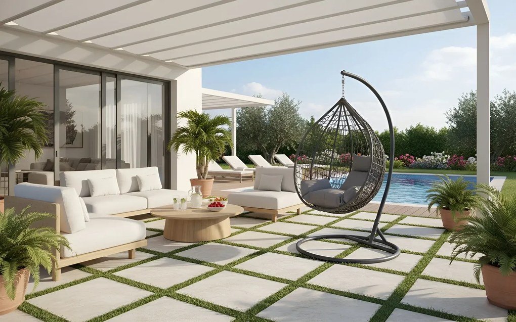 Висящо Фотьойл Alison-Антрацит