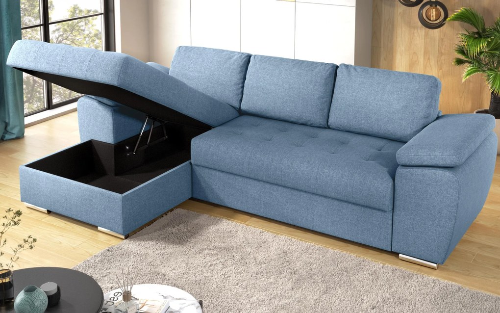 Разтегателен ъглов диван Валенсия Покет