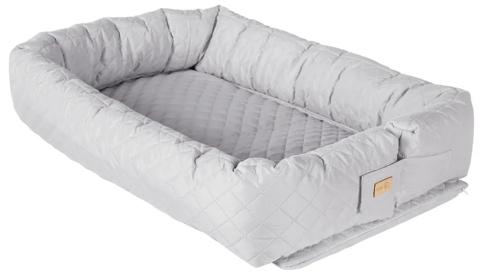 Светлосиво гнездо за бебе Roba style - Roba