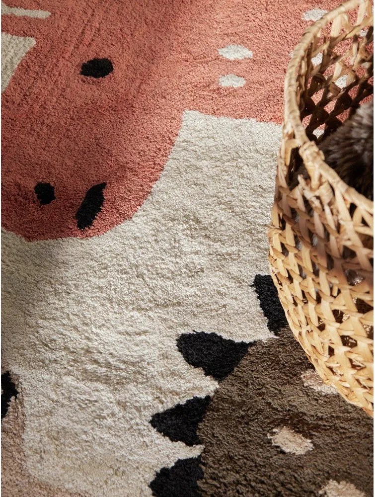 Памучен детски килим подходящ за пране/ръчно изработен 140x200 cm Snuggle Zoey – Hanse Home