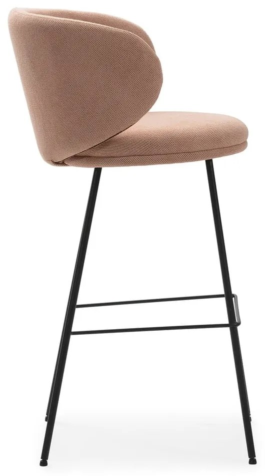 Светлорозови бар столове в комплект от 2 бр. (височина на седалката 65 cm) Rush – Marckeric