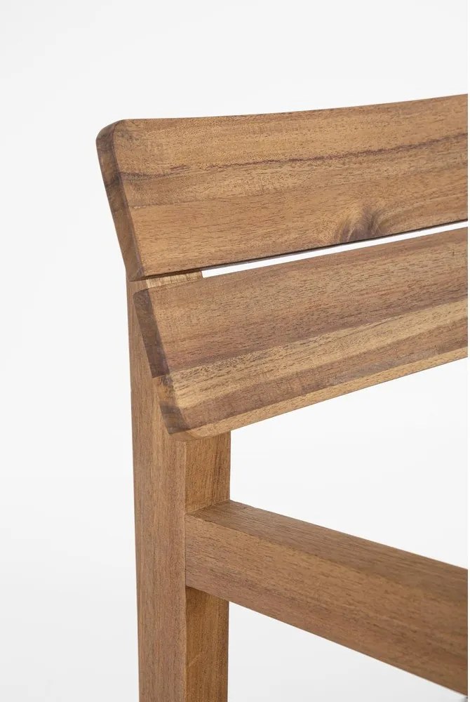 Градински стол от масивно дърво в естествен цвят Rodano – Bizzotto