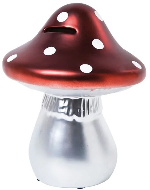 Касичка Mushroom 18, червен