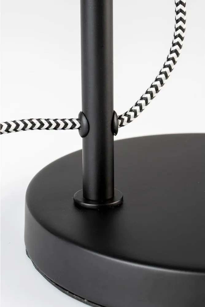 Черна настолна лампа Landon - White Label