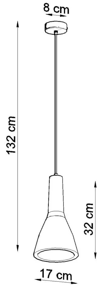 Бяла светлина за таван Mattia - Sollux