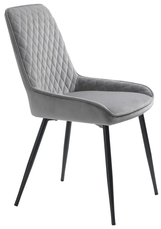 Сив трапезен стол Milton - Unique Furniture