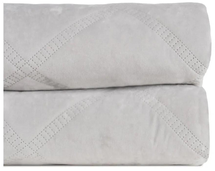 Кремаво капитонирано покривало за легло 230x260 cm – Ixia
