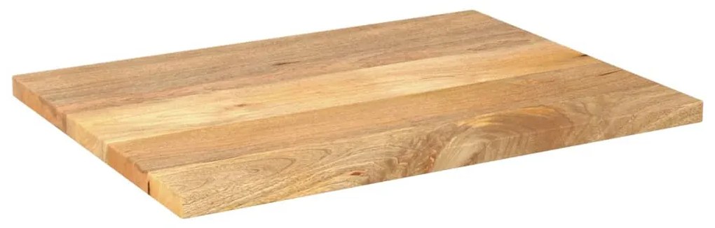 371533 vidaXL Плот за маса, 80x60x3,8 см, правоъгълен, манго масив