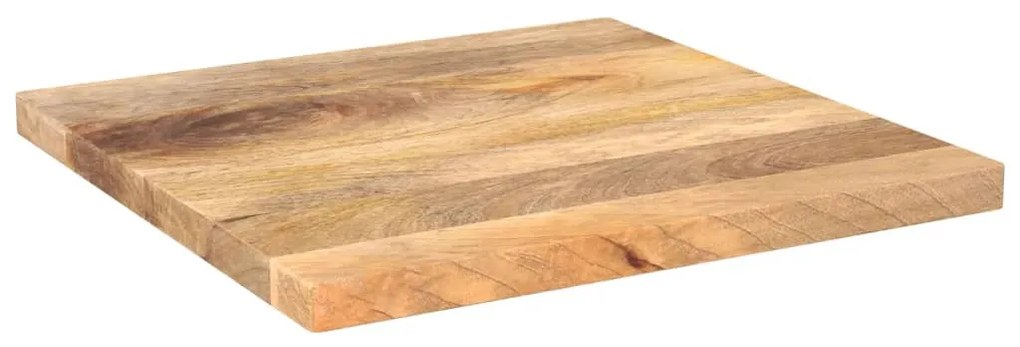371531 vidaXL Плот за маса, 60x60x3,8 см, квадратен, манго масив