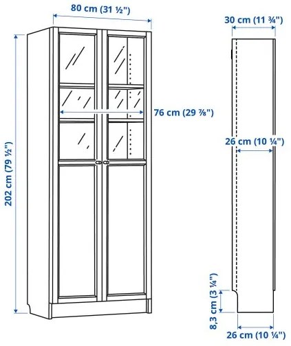 MALM/MILLBERGET/BILLY/OXBERG комбинация - бюро с шкафове и въртящ се стол 794.363.77