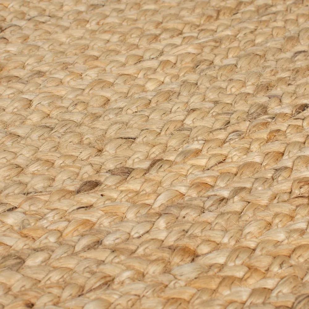 Кръгъл килим в естествен цвят ø 180 см Kahana - Flair Rugs
