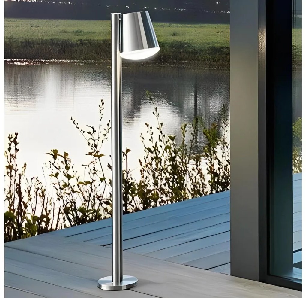 Eglo 97485 - LED Димируема лампа CALDIERO-C 1xE27/9W/230V матов хром IP44