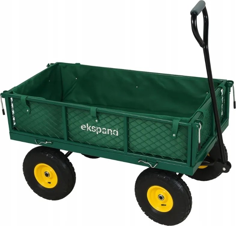 Градинска количка 3в1 с товароносимост до 200 кг