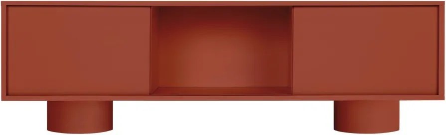 Теракотена маса за телевизор 160x48x42 cm Taro – noo.ma