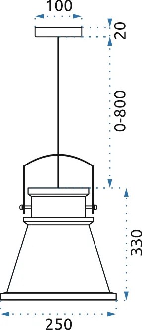 Лампа ASTI C APP175-1CP