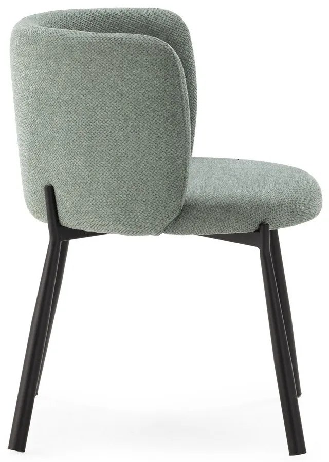 Тапицирани трапезни столове в комплект 2 бр. в цвят мента Ginny – MOME