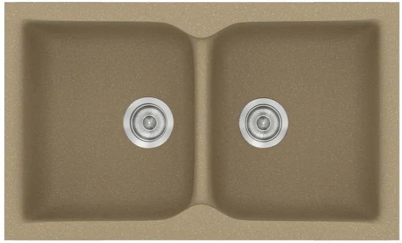 Мивка Sanitec 340-Metallic Cream